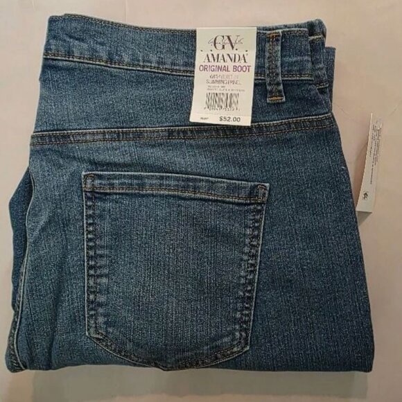 Plus Size Gloria Vanderbilt Amanda Original Boot Cut Je ... Color: Crested Butte - Picture 2 of 4